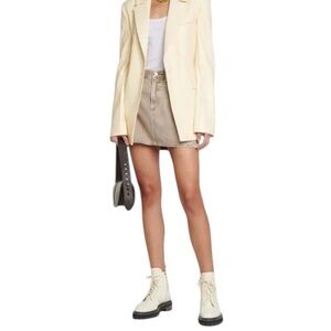 Citizens Of Humanity Beatnik Denim Miniskirt Ponytail 25 Mini Party Lounge Club